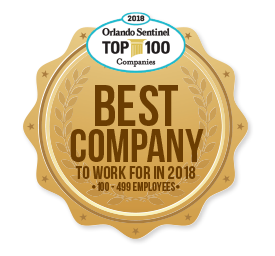 Orlando's Best Company to Work for Badge